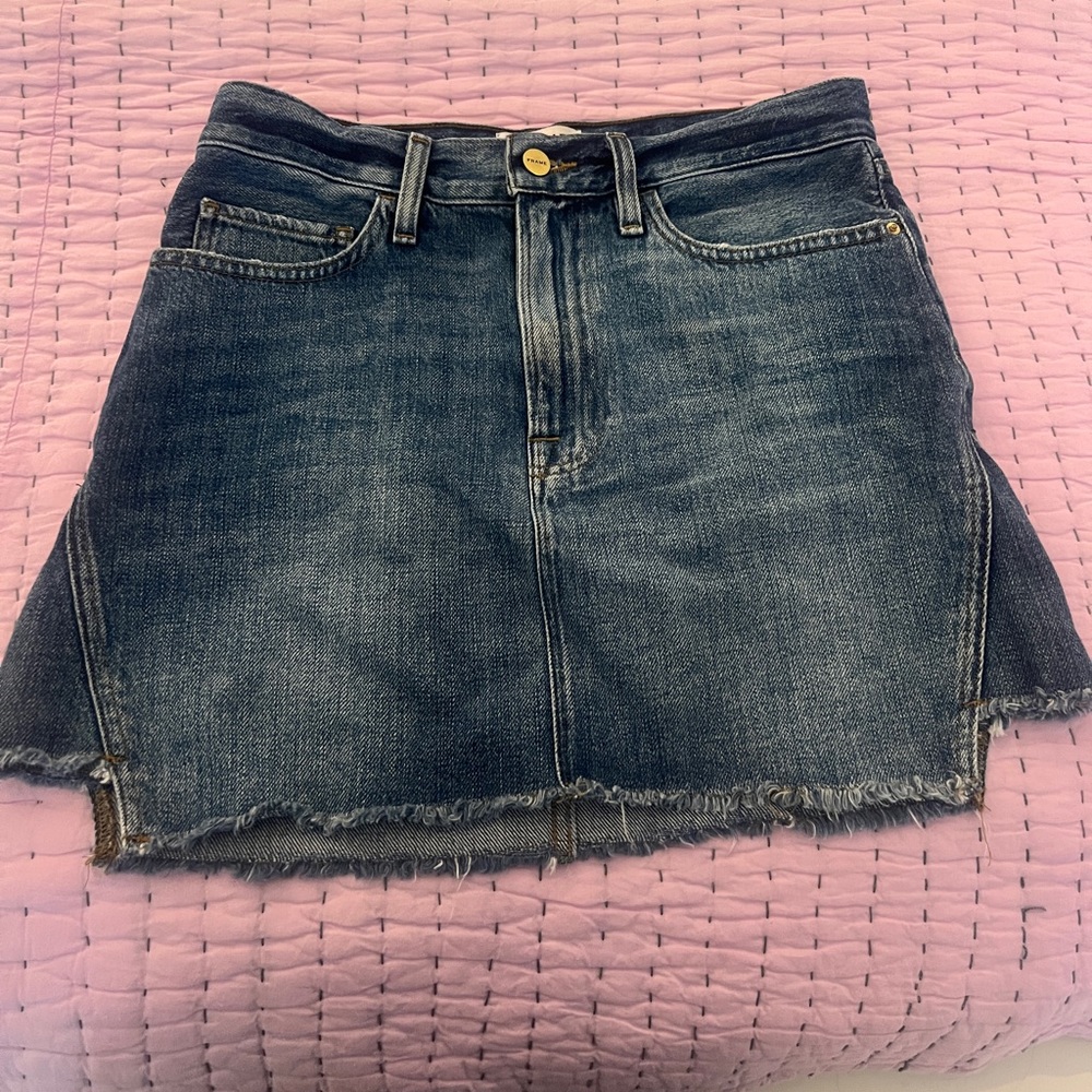 Frame Mini Denim Skirt - Size 27